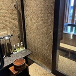 琵琶湖畔 おごと温泉 湯元館 - 洗い場別なの( *˙ω˙*)و ｸﾞｯ!