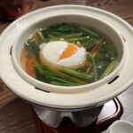 琵琶湖畔 おごと温泉 湯元館 - 鰹だしで温泉卵