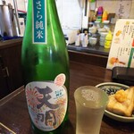金町製麺 - 日本酒「天明さらさら純米」