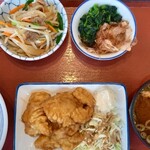豊田広久手食堂 - メインと小皿２品付き　900円