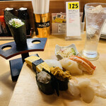Sushi Izakaya Yataizushi - お寿司①