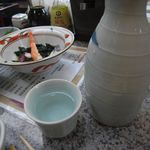だるま寿司 - 日本酒2合(澤乃井)