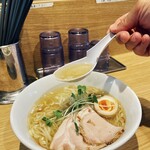 ラーメン屋 游 - 冷やしラーメン