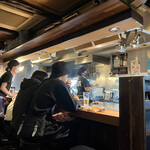 ごっつい - カウンター席