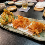 多万村 - 桜海老かき揚げ（900円）