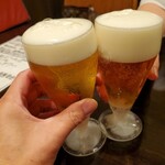 飲茶・ちゃんぽん 蘇州林 - カンパーイ(*･∀-)db(-ω･*)