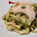 MEI - 本ミル貝とバジルのパスタ