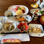 旅館 おかやま - 朝食