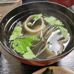 鰻 むさし乃 - 肝吸いは別注文