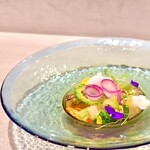 Global French Kitchen Shizuku - 美女のサラダ 紫陽花ver.