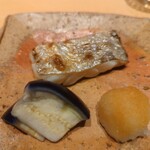 鮨 さいとう - 太刀魚の塩焼き