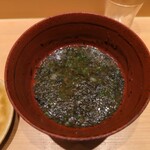鮨 さいとう - 味噌汁