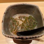 鮨 さいとう - 毛ガニとじゅんさい