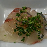 寿司 もり田 - しまあじ しょうが醤油で