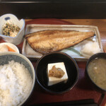 和食処 司 - ホッケ焼定食　950円