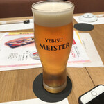 金沢まいもん寿司 珠姫 - 瓶ビールは無かったはず