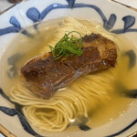 タナカ ロボ - 「鯛煮干しの塩そば¥750円」