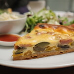 カフェ ハル テラス - 本日のキッシュランチ