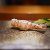 天寿し 京町店 - 4.半茹での車海老