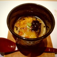 大宮 寿司 いし山 - トリュフ入り茶碗蒸し