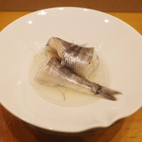 鮨 なかがわ - メヒカリ太白胡麻油の蒸し物