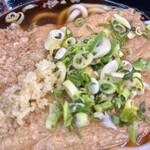 ゑびすうどん - ネギと天かす