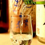 Miyagi local sake (glass)