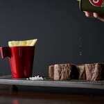 居酒屋 黒電話 - 牛ハツステーキ