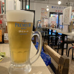 Kushikatsu Tanaka Kodemma Choukenshuusenta Ten - 生ビール　　　　250円