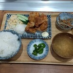 肉豆冨とレモンサワー 大衆食堂 安べゑ - 唐揚げ定食                 ￥ 768