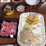 サッポロビール園 ケッセルホール - お肉、野菜(2022.6.10)