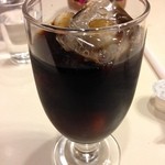 Resutoran Hishitomi - 食後のアイスコーヒー