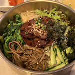 李さんの台所 - 韓国風牛肉丼