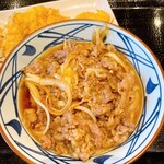 丸亀製麺 - 肉うどん　ぶっかけ