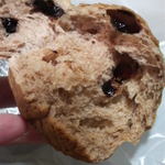 結々亭 - チョコが練りこまれてました。