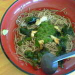 磯や - 徐福そば（冷）