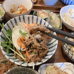 古民家 そらＣａｆｅ - メインのビビンバ