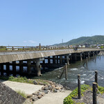 京都　六条庵 - 宇治橋も雰囲気があります