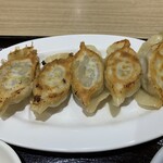 独一処餃子 - 定食の焼餃子です。（2022年６月）