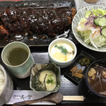 とんかつ 馬の背 - ミソカツ定食@1350