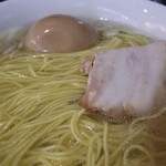 塩そば専門店 桑ばら - 昆布〆カサゴとタイ丼とカサゴ出汁の塩かけそば