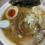 郡山駅前ラーメン 角麺 - 特製味噌ラーメン¥900