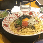 五右衛門 - 高菜明太子シラスのペペロンチーノ