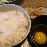 独酌　三四郎 - たまごかけご飯