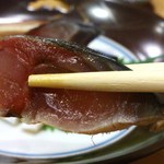 生に近い〆具合のしめ鯖