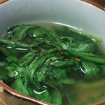 金盃 - 関東煮の春菊