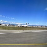 Giacomo Caffè - チューリッヒ空港には Nippon Cargo の B747が飛来した