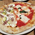 GOOD CHEESE GOOD PIZZA - マルゲリータとサルシッチャ