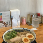 麵屋春馬 - まかない中華730円に味玉TP100円