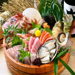 Assorted sashimi "Kuikaimori"